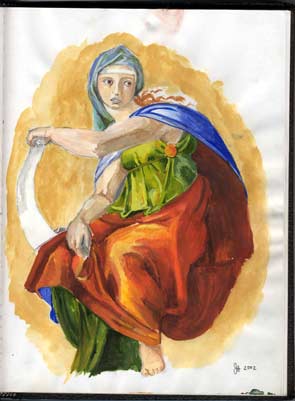 Julia Halpern painting
